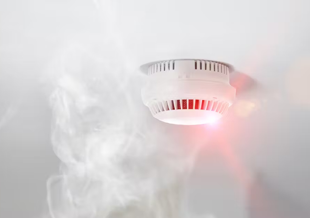 Detectores de humo en el hogar