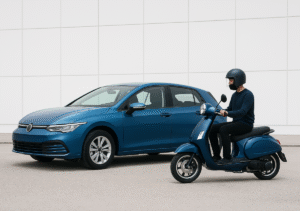 Movilidad compartida con carsharing y motosharing